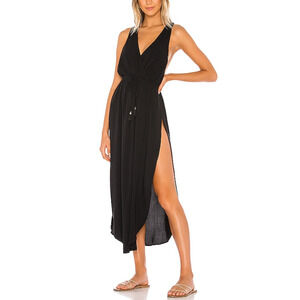 L*Space 'Kenzie' Black Cover Up Size M